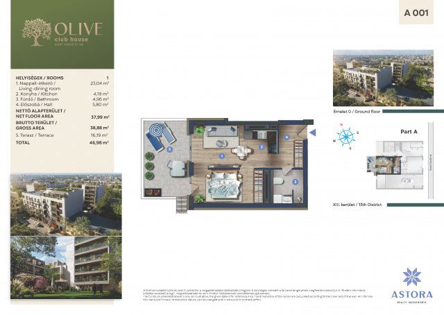 Eladó téglalakás, XIII. kerületben, Szent László úton