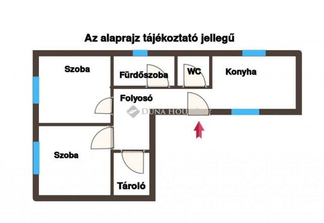 Eladó családi ház, Hernádnémetin 19.9 M Ft, 2 szobás
