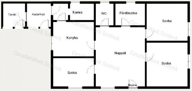 Eladó családi ház, Kengyelen 19.5 M Ft, 4 szobás