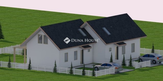 Eladó ikerház, Pócsmegyeren 97 M Ft, 4 szobás