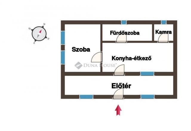 Eladó családi ház, Debrecenben 33.5 M Ft, 1 szobás