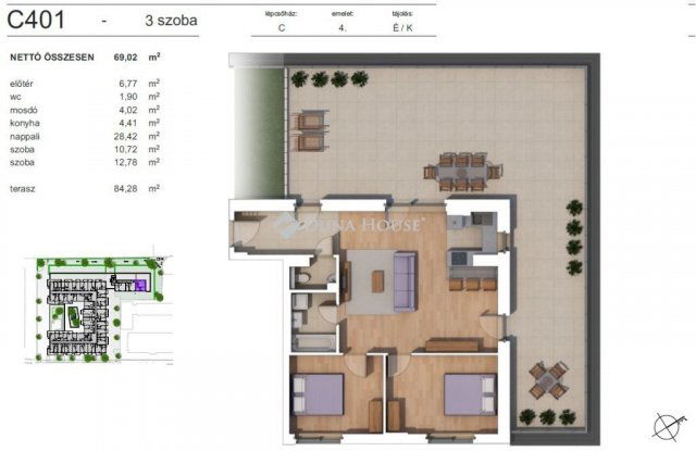 Eladó téglalakás, Budapesten, XIV. kerületben 166.74 M Ft
