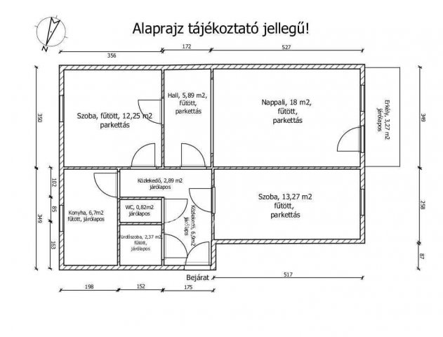 Eladó panellakás, Győrött 67 M Ft, 3 szobás