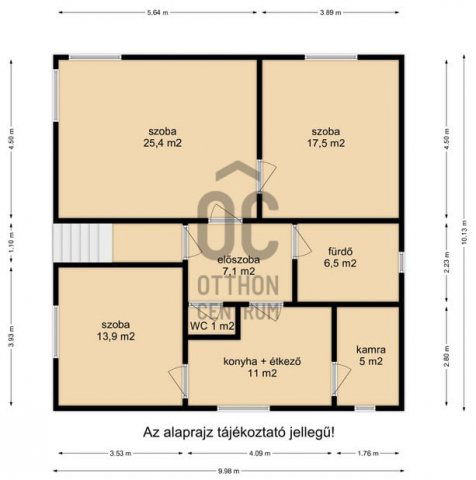 Eladó családi ház, Zalaegerszegen 65 M Ft, 3 szobás