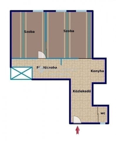 Eladó téglalakás, Budapesten, I. kerületben 114.9 M Ft, 2 szobás