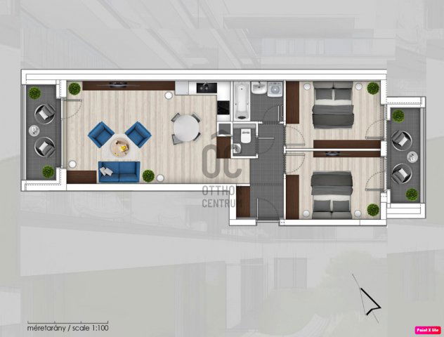 Eladó téglalakás, Budapesten, XIII. kerületben 124.9 M Ft