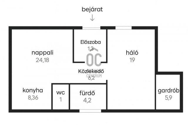 Eladó téglalakás, Budapesten, XIII. kerületben 99.9 M Ft
