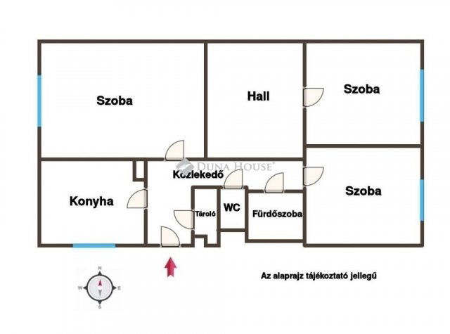 Eladó panellakás, Budapesten, IV. kerületben 78 M Ft, 4 szobás