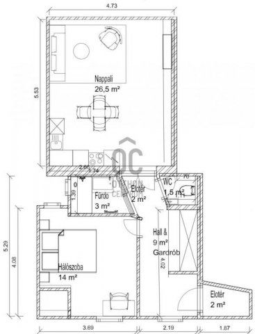 Eladó téglalakás, Budapesten, XIII. kerületben 145 M Ft