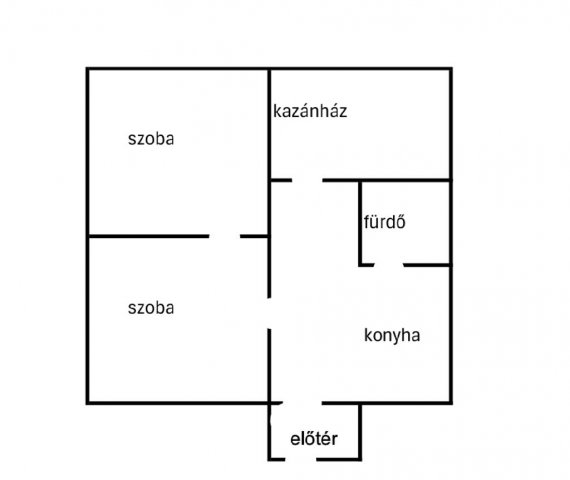 Eladó családi ház, Kállósemjénen 25.5 M Ft, 2 szobás