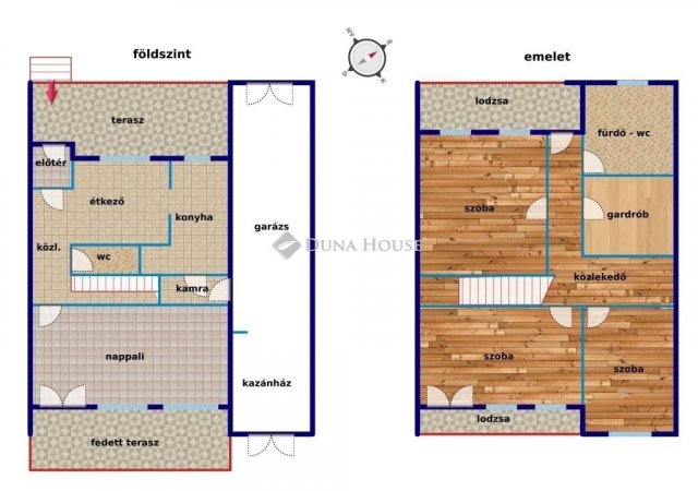 Eladó sorház, Kápolnásnyéken 97.4 M Ft, 4 szobás