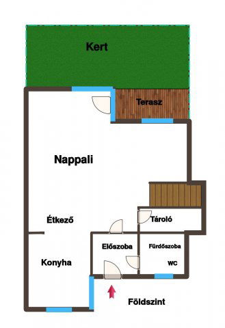 Eladó sorház, Biatorbágyon 139.9 M Ft, 2+2 szobás