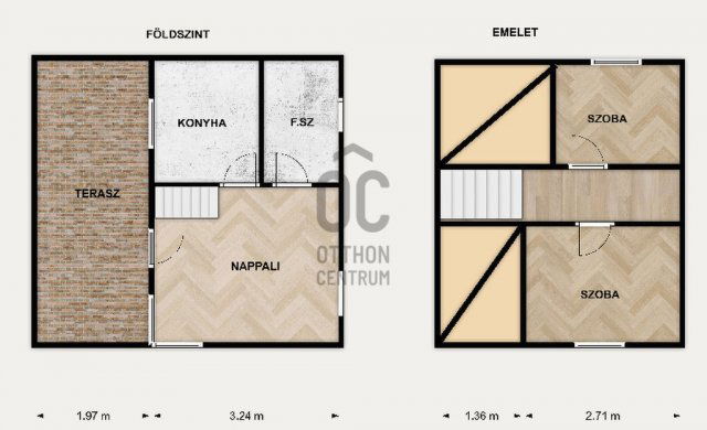 Eladó családi ház, Kiskunlacházán 47.9 M Ft, 3 szobás
