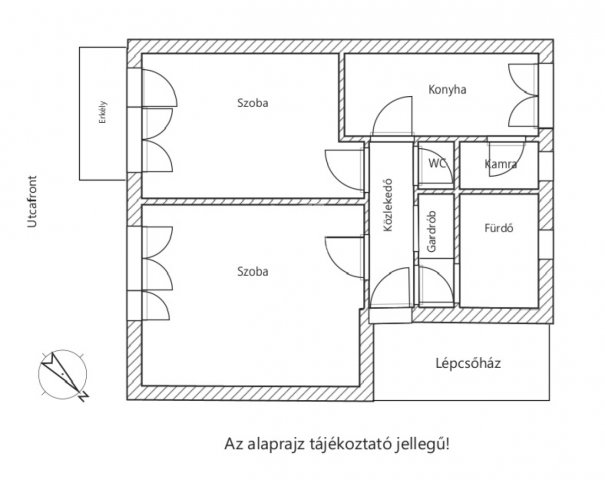 Eladó téglalakás, Budapesten, XX. kerületben 44.9 M Ft, 2 szobás