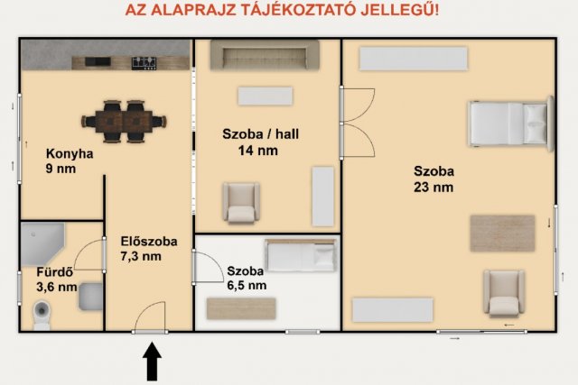 Eladó családi ház, Budapesten, XVIII. kerületben 84.9 M Ft