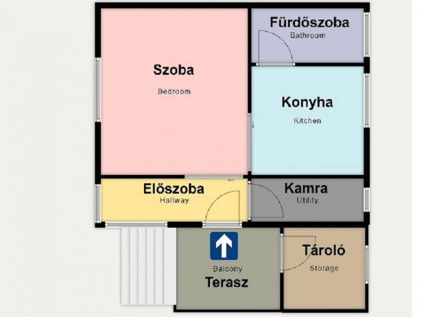 Eladó családi ház, Kiskunhalason 17.99 M Ft, 1 szobás