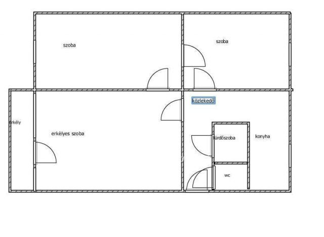Eladó panellakás, Pécsett 54.9 M Ft, 3 szobás