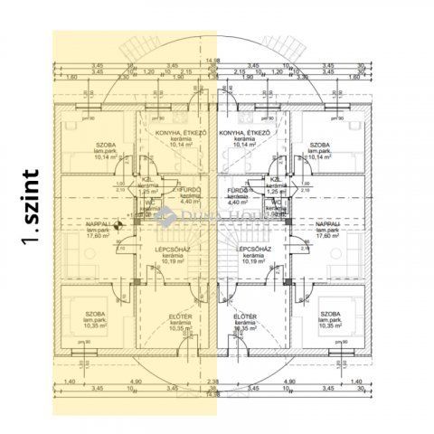 Eladó ikerház, Budapesten, XVIII. kerületben 199.999 M Ft