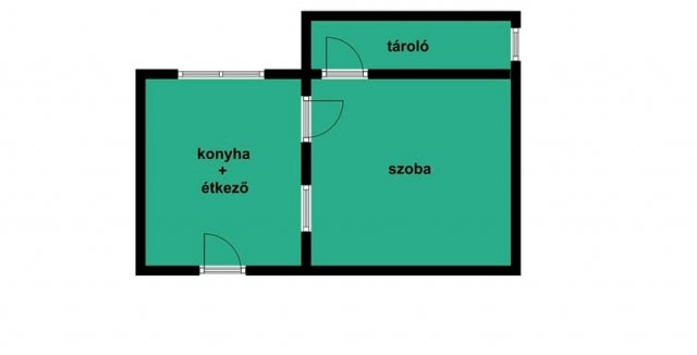 Eladó családi ház, Edelényben 4.9 M Ft, 1+1 szobás