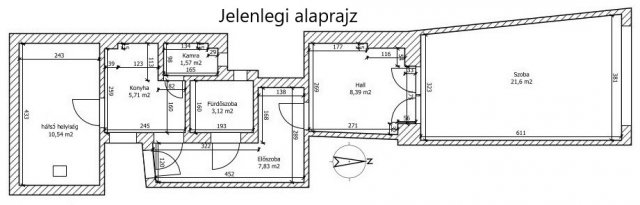 Eladó téglalakás, Budapesten, VIII. kerületben 62.9 M Ft