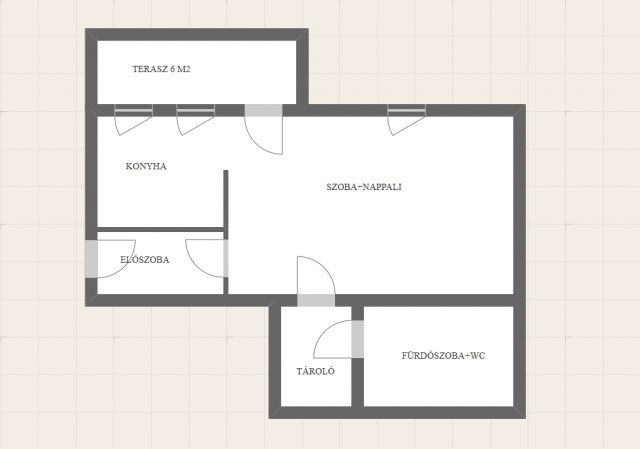 Eladó téglalakás, Nyíregyházán 39 M Ft, 1 szobás