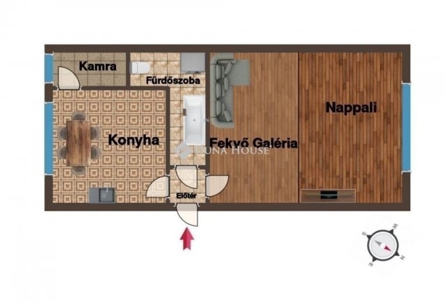 Eladó panellakás, Budapesten, X. kerületben 33 M Ft, 1 szobás