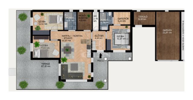 Eladó ikerház, Csömörön 145 M Ft, 4 szobás