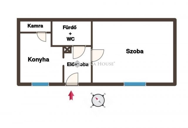 Eladó téglalakás, Budapesten, XX. kerületben 34.9 M Ft, 1 szobás
