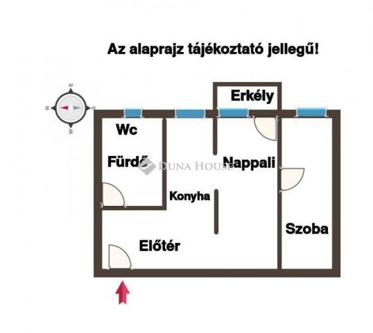 Eladó téglalakás, Bugyin 42 M Ft, 2 szobás