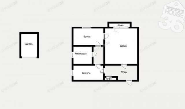 Eladó téglalakás, Nagykőrösön 35.9 M Ft, 2 szobás