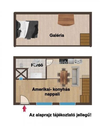 Eladó téglalakás, Budapesten, IX. kerületben 62.9 M Ft, 1 szobás