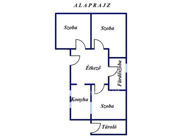 Eladó családi ház, Kállósemjénen 16.5 M Ft, 2+1 szobás