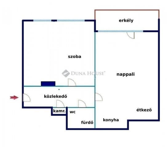 Eladó téglalakás, Budapesten, XIII. kerületben 74 M Ft, 2 szobás