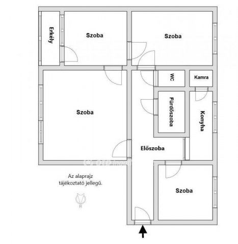 Eladó panellakás, Szegeden 58.9 M Ft, 2+2 szobás