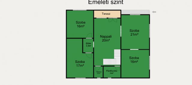 Eladó mezogazdasagi ingatlan, Fulókércsen 77.9 M Ft, 6+1 szobás