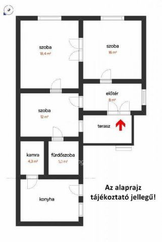 Eladó családi ház, Zagyvarékason 8 M Ft, 3 szobás