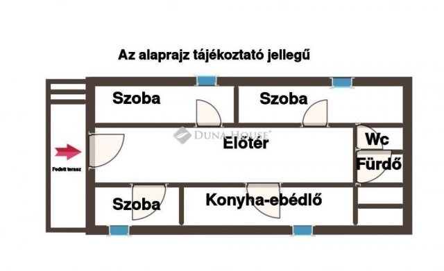 Eladó családi ház, Tápiószentmártonon 38.9 M Ft, 3 szobás
