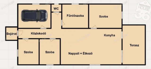 Eladó családi ház, Kecskeméten 169.9 M Ft, 4 szobás