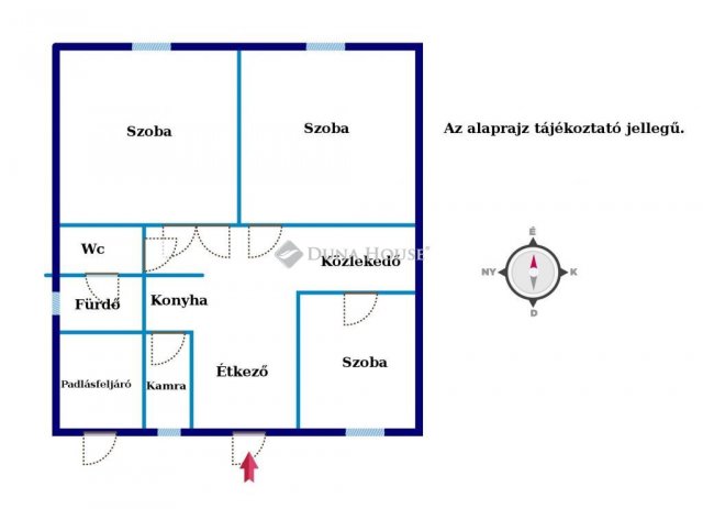 Eladó családi ház, Újhartyánon, József Attila utcában