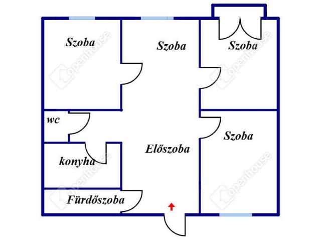 Eladó téglalakás, Debrecenben 99.9 M Ft, 4 szobás