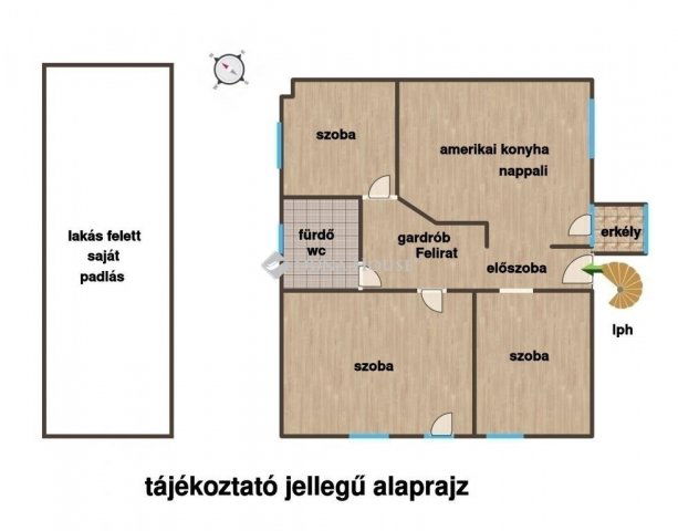 Eladó téglalakás, Dunavarsányban 74 M Ft, 3+1 szobás