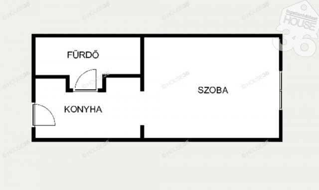 Eladó panellakás, Kecskeméten 25.9 M Ft, 1 szobás