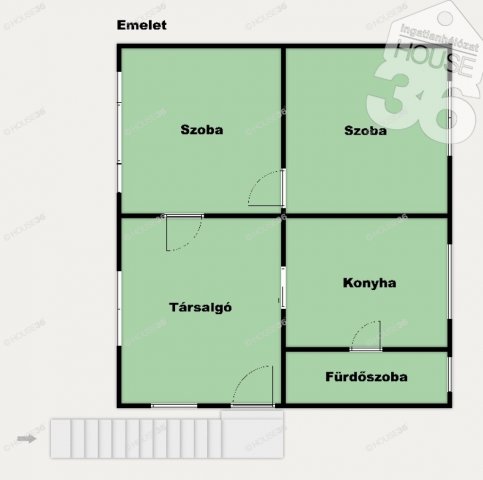 Eladó családi ház, Soltvadkerten 47.9 M Ft, 4 szobás
