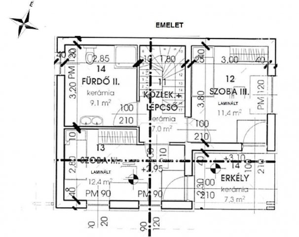 Eladó családi ház, Poroszlón 84.9 M Ft, 3+1 szobás