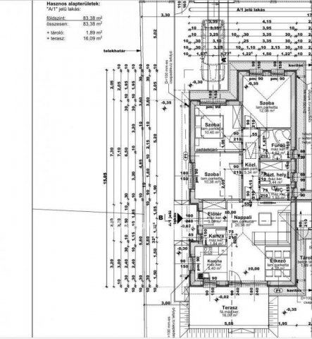 Eladó ikerház, Vácrátóton 99.5 M Ft, 4 szobás