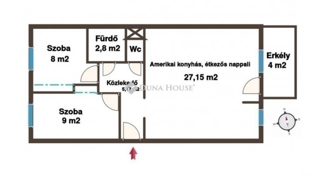 Eladó panellakás, Budapesten, III. kerületben 82.5 M Ft, 3 szobás