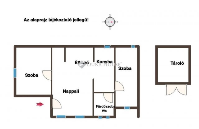 Eladó családi ház, Enyingen 37.5 M Ft, 3 szobás