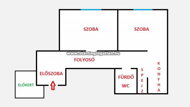 Eladó téglalakás, Budapesten, IV. kerületben, Tomori utcában