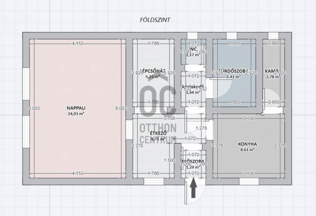 Eladó családi ház, Nagykőrösön 58.9 M Ft, 3 szobás