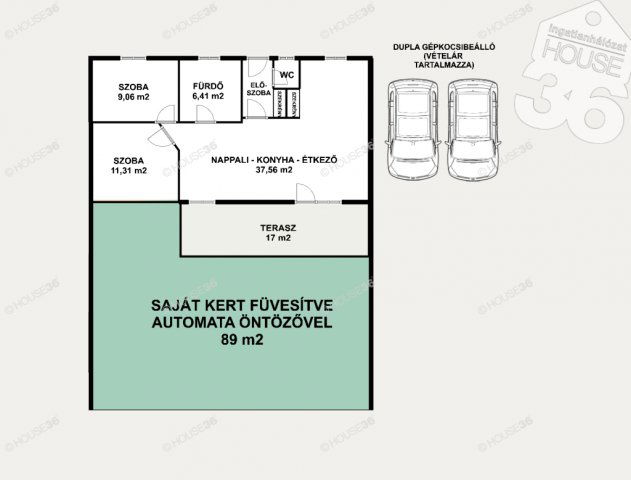 Eladó sorház, Kecskeméten 61.8 M Ft, 3 szobás